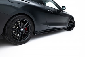 Side Skirts Diffusers V.2 BMW 4 M-Pack / M440i G22 / G23 / G22 Facelift / G23 Facelift Side Skirts Diffusers V.2 BMW 4 M-Pack / M440i G22 / G23 / G22 Facelift / G23 Facelift