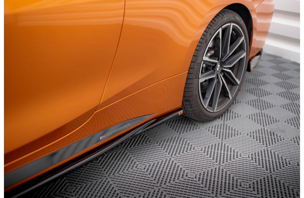 Side Skirts Diffusers V.3 BMW 4 M-Pack / M440i G22 / G23 / G22 Facelift / G23 Facelift Side Skirts Diffusers V.3 BMW 4 M-Pack / M440i G22 / G23 / G22 Facelift / G23 Facelift
