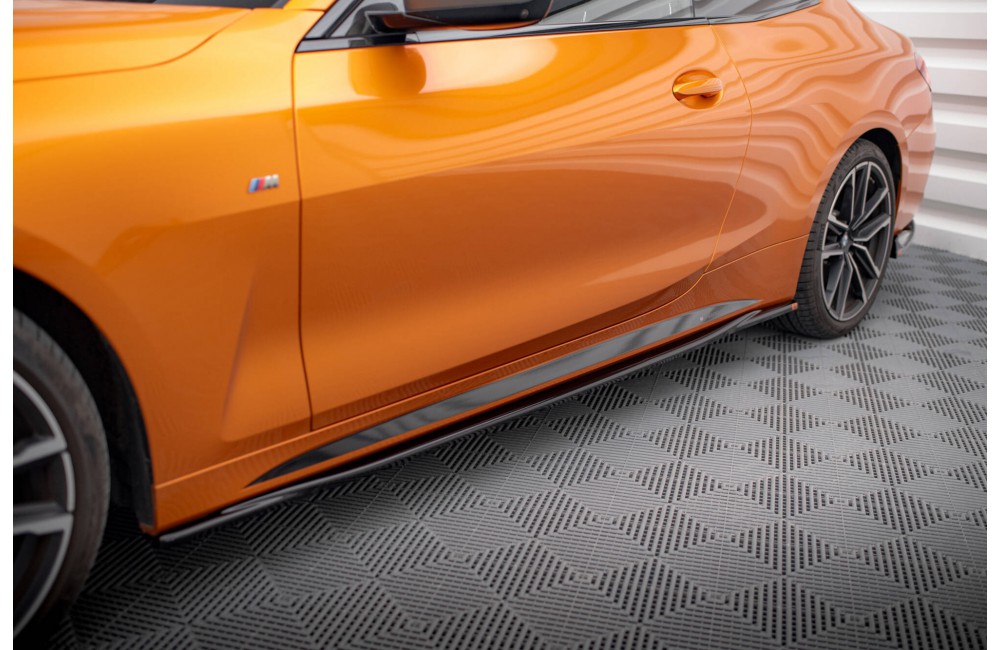 Side Skirts Diffusers V.3 BMW 4 M-Pack / M440i G22 / G23 / G22 Facelift / G23 Facelift Side Skirts Diffusers V.3 BMW 4 M-Pack / M440i G22 / G23 / G22 Facelift / G23 Facelift