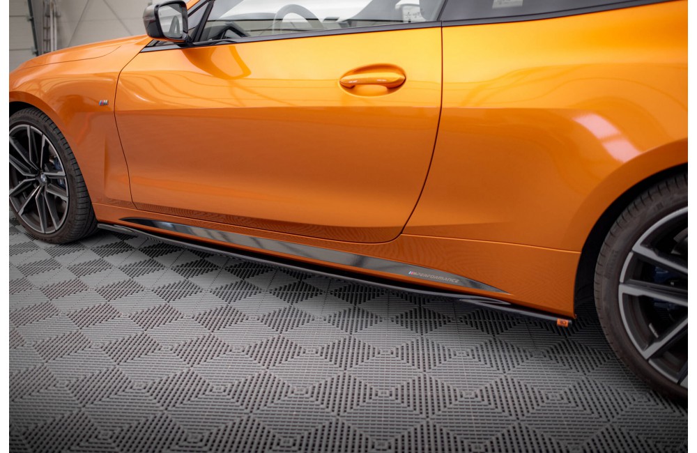 Side Skirts Diffusers V.3 BMW 4 M-Pack / M440i G22 / G23 / G22 Facelift / G23 Facelift Side Skirts Diffusers V.3 BMW 4 M-Pack / M440i G22 / G23 / G22 Facelift / G23 Facelift