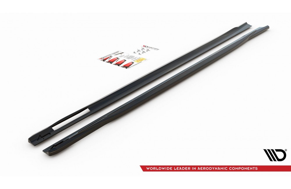 Side Skirts Diffusers V.3 BMW 4 M-Pack / M440i G22 / G23 / G22 Facelift / G23 Facelift Side Skirts Diffusers V.3 BMW 4 M-Pack / M440i G22 / G23 / G22 Facelift / G23 Facelift