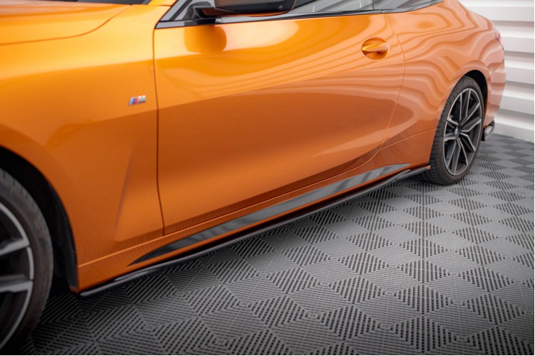 Side Skirts Diffusers V.3 BMW 4 M-Pack / M440i G22 / G23 / G22 Facelift / G23 Facelift