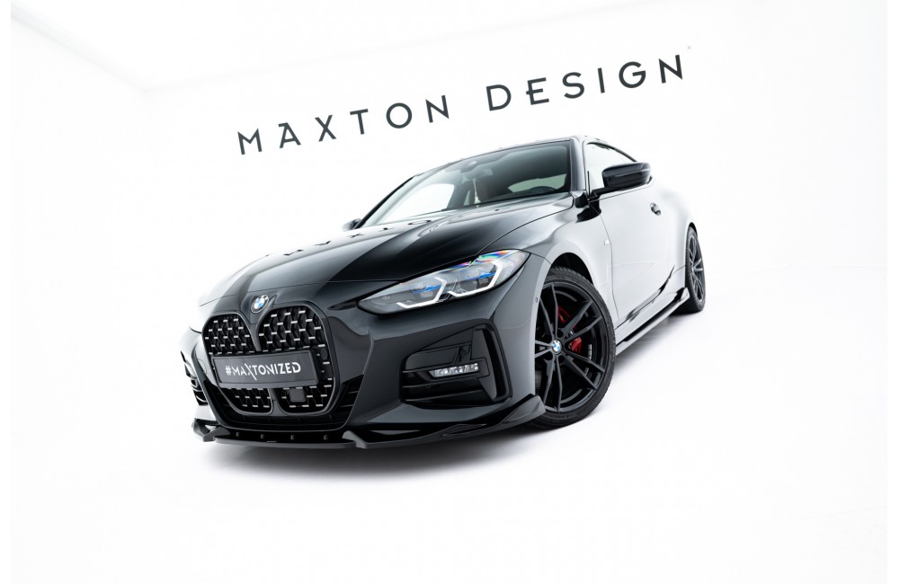 Set of Splitters BMW 4 M-Pack Coupe G22 / G22 Facelift