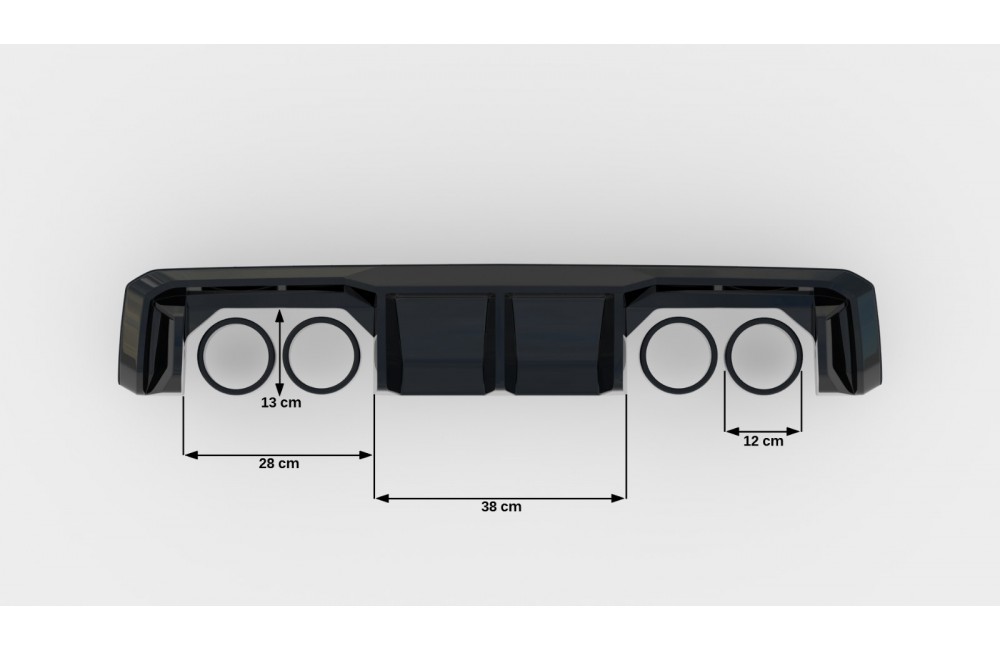 Rear Valance BMW M4 G82 / G82 Facelift