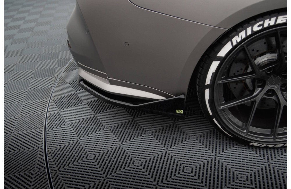 Rear Side Splitters V.3 CSL Look BMW M4 G82 / G82 Facelift