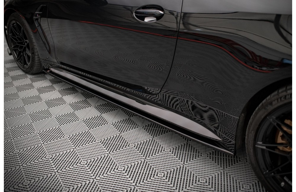 Side Skirts Diffusers V.2 BMW M4 G82 / G82 Facelift Side Skirts Diffusers V.2 BMW M4 G82 / G82 Facelift