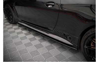 Side Skirts Diffusers V.2 BMW M4 G82 / G82 Facelift