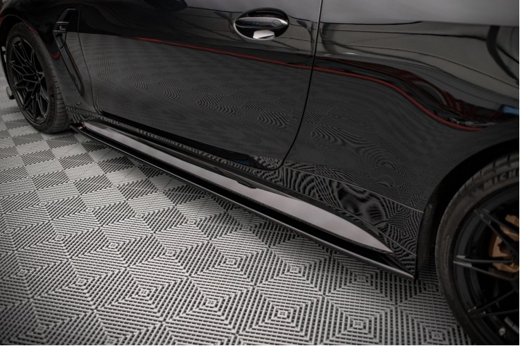 Side Skirts Diffusers V.2 BMW M4 G82 / G82 Facelift
