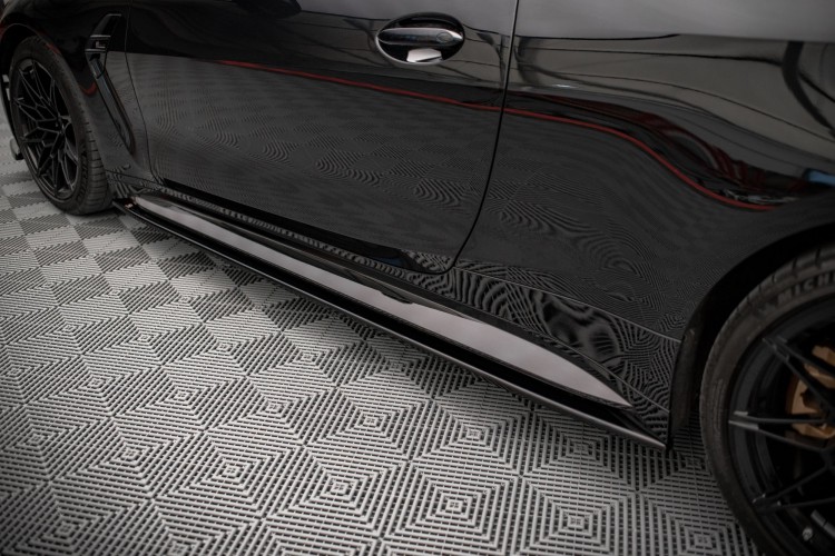 Side Skirts Diffusers V.2 BMW M4 G82 / G82 Facelift