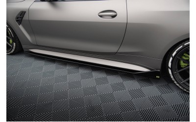 Side Skirts Diffusers V.3 CSL Look BMW M4 G82 / G82 Facelift