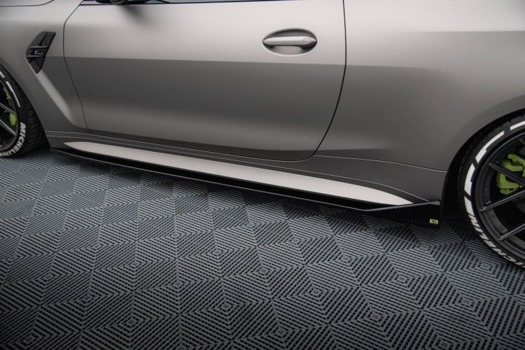 Side Skirts Diffusers V.3 CSL Look BMW M4 G82 / G82 Facelift