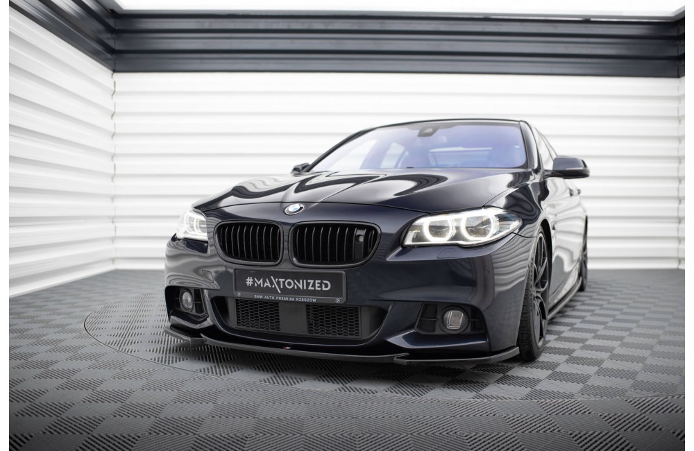 Front Splitter V.4 for BMW 5 F10/F11 M-Pack