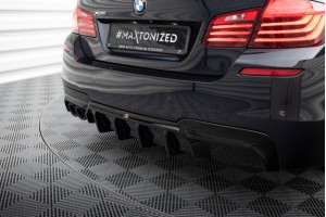 Rear Valance V.2 BMW 5 M-Pack F10 / F11 (Version with double exhaust on one side)