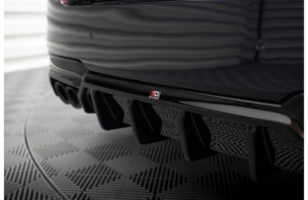 Rear Valance V.2 BMW 5 M-Pack F10 / F11 (Version with two double exhausts)