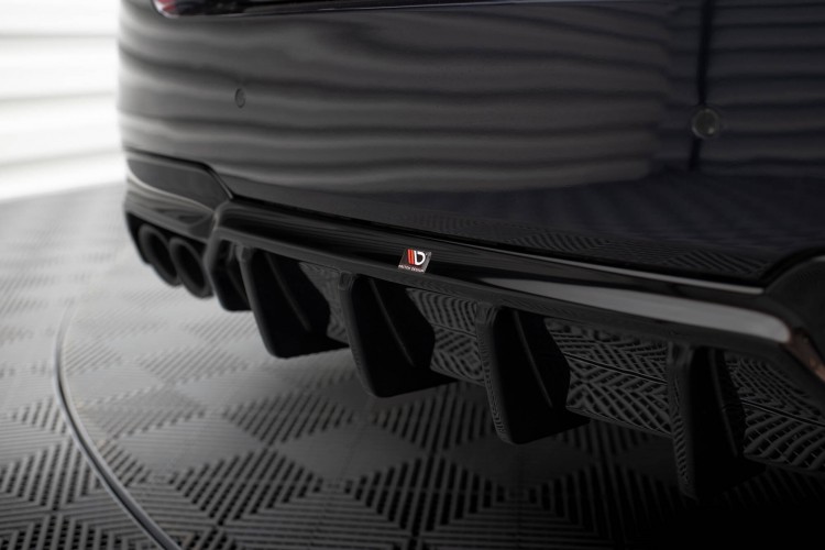 Πίσω valance V.2 BMW 5 M-Pack F10 / F11 (Έκδοση με δύο διπλές εξατμίσεις)