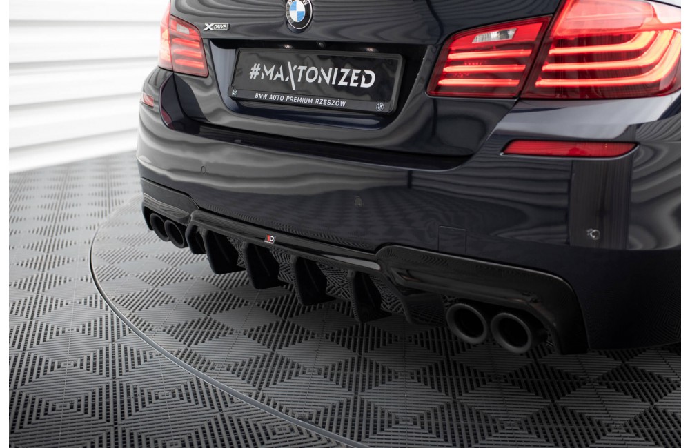 Rear Valance V.2 BMW 5 M-Pack F10 / F11 (Version with two double exhausts)