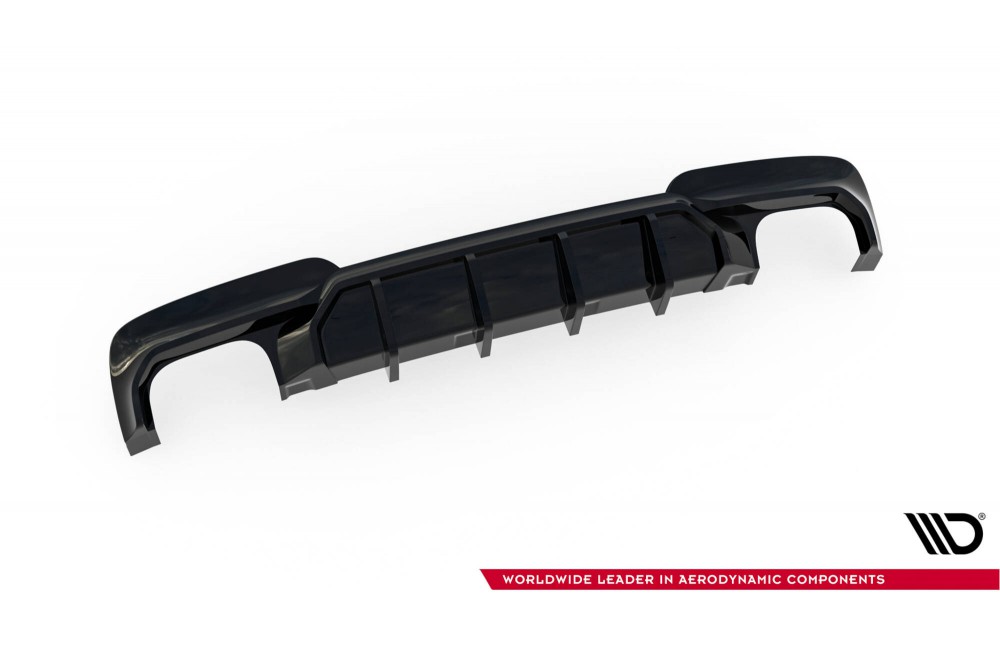 Rear Valance V.2 BMW 5 M-Pack F10 / F11 (Version with two double exhausts)