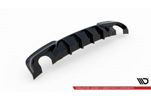 Rear Valance V.2 BMW 5 M-Pack F10 / F11 (Version with two single exhausts)