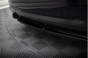 Rear Splitter for BMW 5 F11 M-PACK (fits two single exhaust ends)