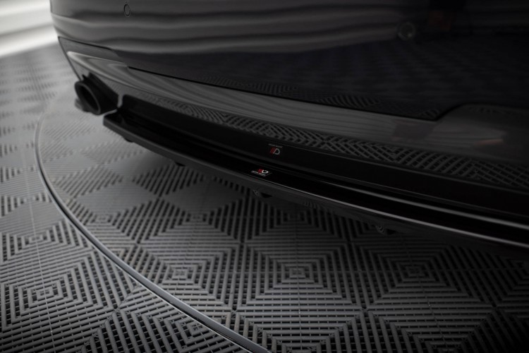 Πίσω Splitter για BMW 5 M-Pack Sedan/Touring F10/F11 (ταιριάζει σε δύο μονές εξάτμισης)
