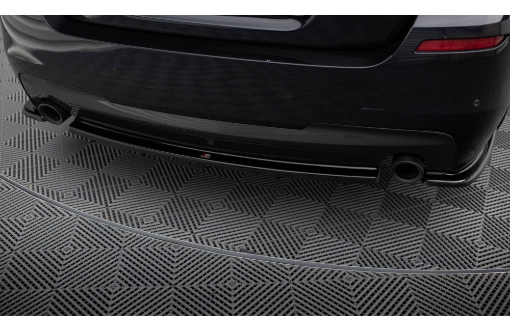 Rear Splitter for BMW 5 F11 M-PACK (fits two single exhaust ends)