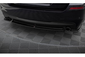 Rear Splitter for BMW 5 F11 M-PACK (fits two single exhaust ends)