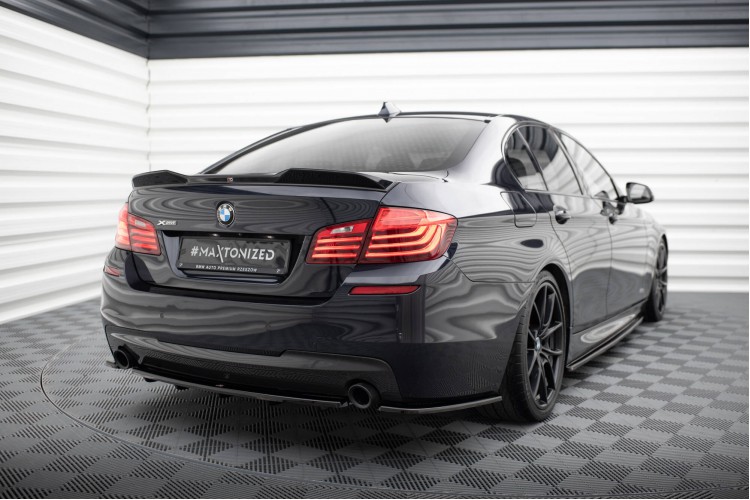 Πίσω Splitter για BMW 5 M-Pack Sedan/Touring F10/F11 (ταιριάζει σε δύο μονές εξάτμισης)