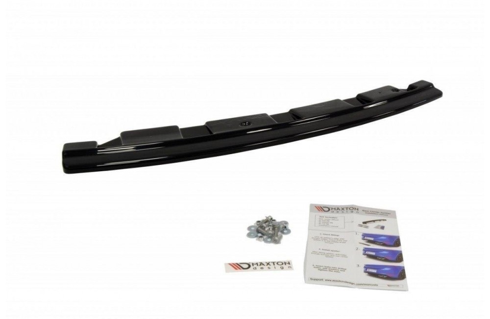 Rear Splitter for BMW 5 F11 M-PACK - without vertical bars (fits two double exhaust ends)