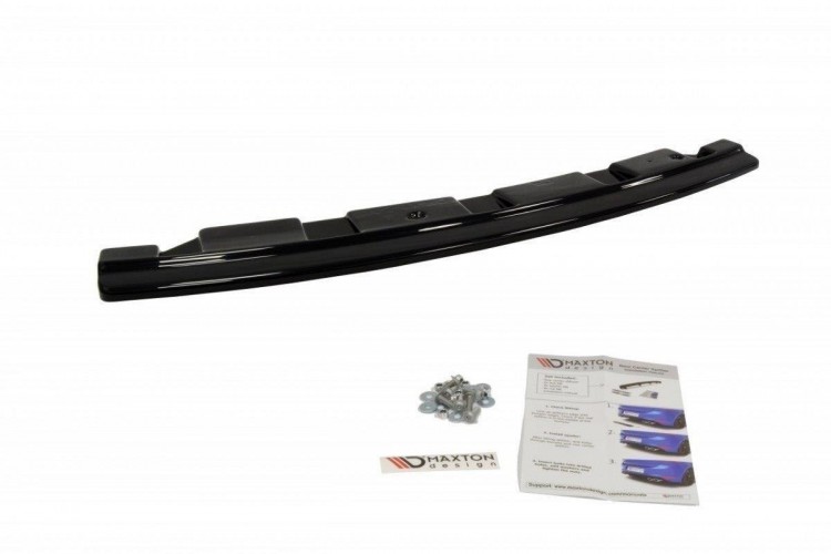 Πίσω Splitter για BMW 5 M-Pack Sedan/Touring F10/F11 - χωρίς κάθετες ράβδους (ταιριάζει σε δύο διπλές εξάτμισης)