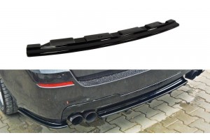 Rear Splitter for BMW 5 F11 M-PACK - without vertical bars (fits two double exhaust ends)
