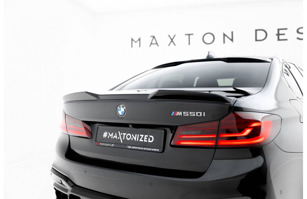 Spoiler Cap 3D BMW M550i / 5 M-Pack Sedan G30 Spoiler Cap 3D BMW M550i / 5 M-Pack Sedan G30