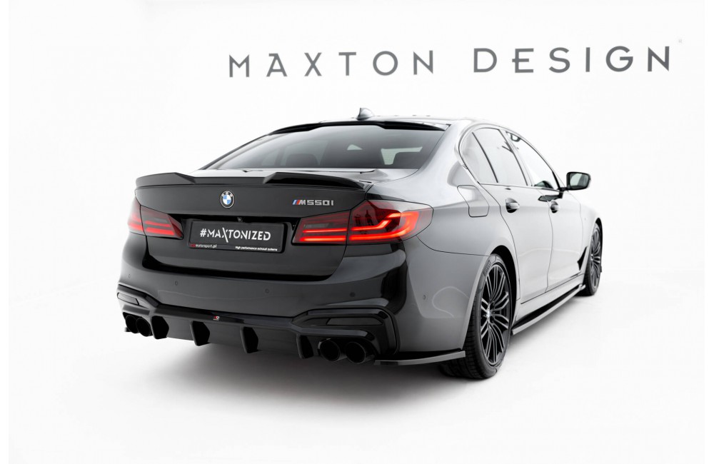 The extension of the rear window BMW M550i / 5 M-Pack Sedan G30 The extension of the rear window BMW M550i / 5 M-Pack Sedan G30