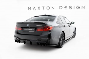 The extension of the rear window BMW M550i / 5 M-Pack Sedan G30 The extension of the rear window BMW M550i / 5 M-Pack Sedan G30