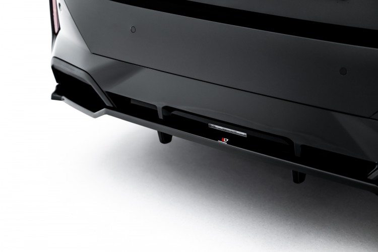 Πίσω Splitter (με κάθετες ράβδους) V.2 BMW 5 / i5 M-Pack Sedan / Touring G60 / G61