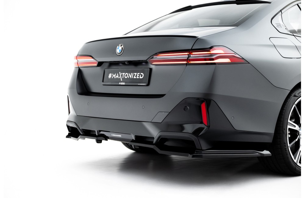 Rear Splitter (with vertical bars) V.1 BMW 5 / i5 M-Pack Sedan / Touring G60 / G61