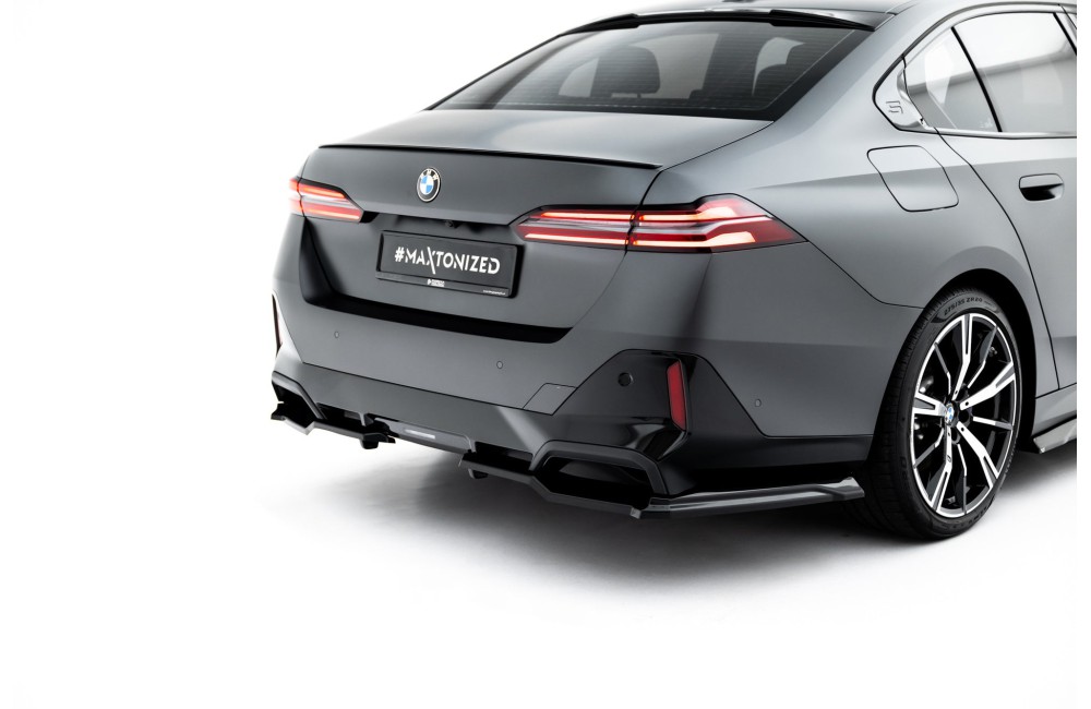 Rear Splitter (with vertical bars) V.1 BMW 5 / i5 M-Pack Sedan / Touring G60 / G61