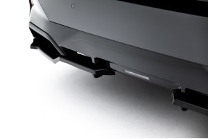 Rear Splitter (with vertical bars) V.1 BMW 5 / i5 M-Pack Sedan / Touring G60 / G61