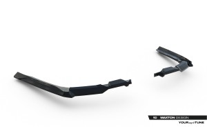 Rear Splitter (with vertical bars) V.1 BMW 5 / i5 M-Pack Sedan / Touring G60 / G61