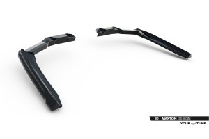 Rear Splitter (with vertical bars) V.1 BMW 5 / i5 M-Pack Sedan / Touring G60 / G61
