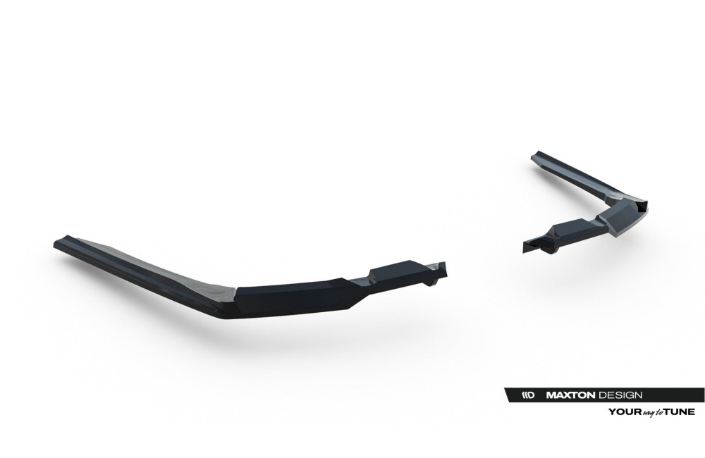 Rear Side Splitters V.2 BMW 5 / i5 M-Pack Sedan / Touring G60 / G61