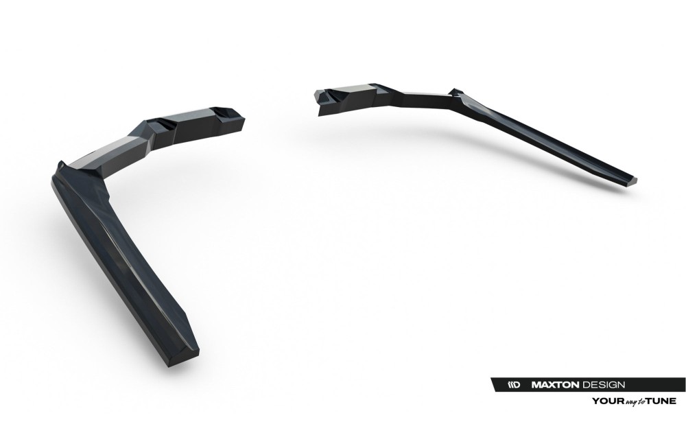 Rear Side Splitters V.2 BMW 5 / i5 M-Pack Sedan / Touring G60 / G61