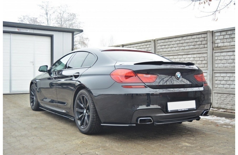 Rear Splitter for BMW 6 Gran Coupé MPACK (with a vertical bar)
