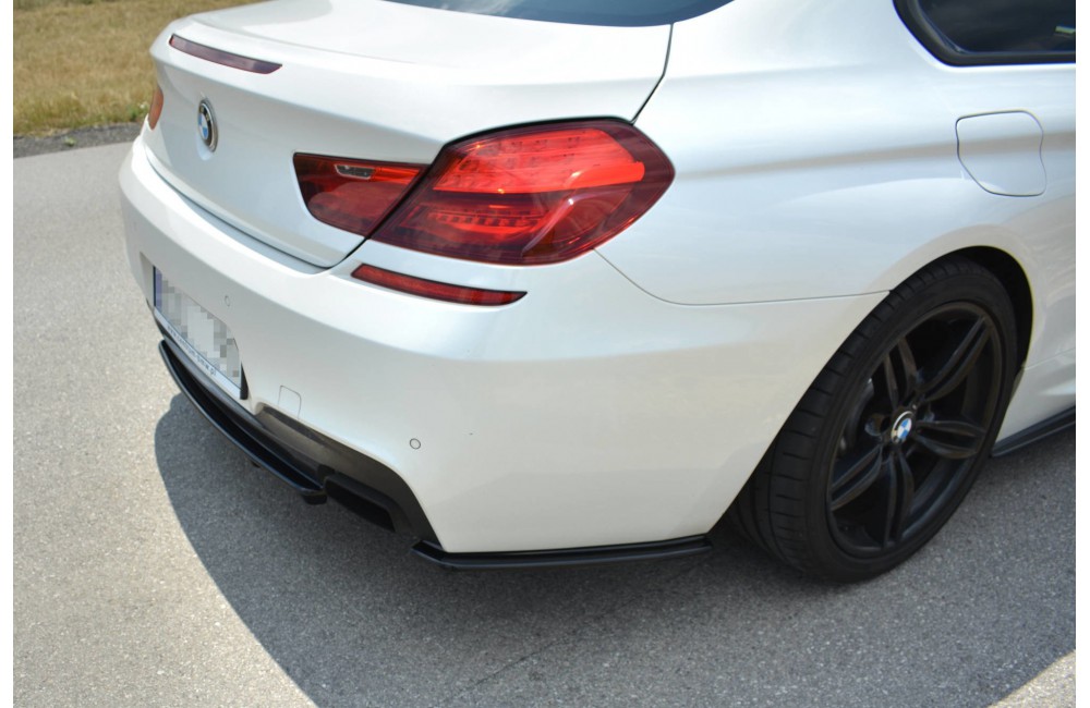 Rear Splitter for BMW 6 Gran Coupé MPACK (with a vertical bar)