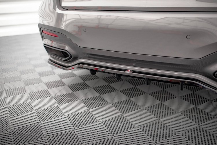Πίσω Splitter (με κάθετες ράβδους) V.1 BMW 7 M-Pack G11 / G12 Facelift