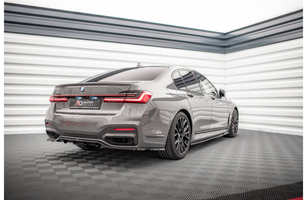 Rear Splitter (with vertical bars) V.1 BMW 7 M-Pack G11 / G12 Facelift