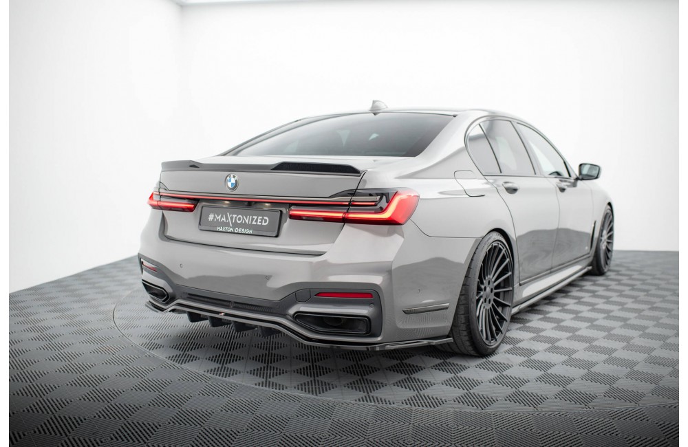 Rear Splitter (with vertical bars) V.2 BMW 7 M-Pack G11 / G12 Facelift