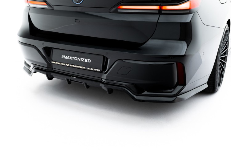 Πίσω Splitter (με κάθετους στύλους) V.2 BMW 7 M-Pack G70