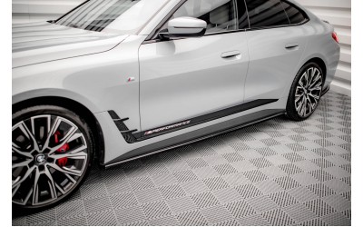 Side Skirts Diffusers V.2 BMW i4 M-Pack G26