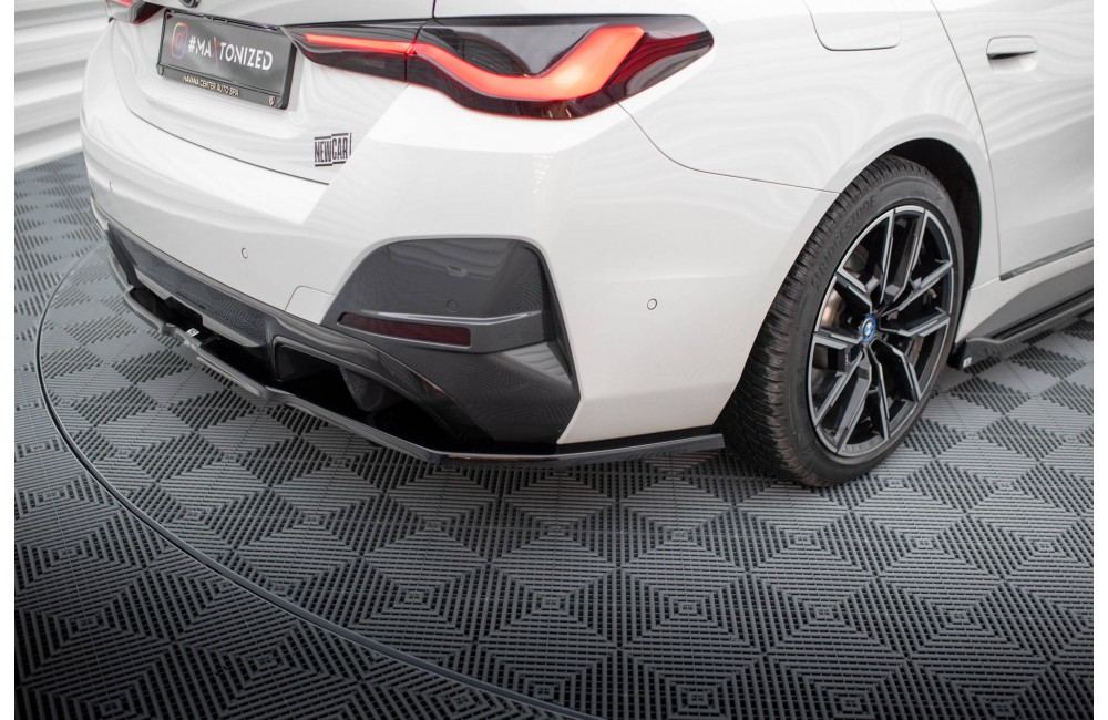 Rear Splitter (with vertical bars) V.1 BMW i4 M-Pack G26