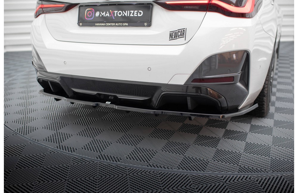 Rear Splitter (with vertical bars) V.1 BMW i4 M-Pack G26